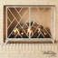 Chinoise Fret Fireplace Screen-672117995