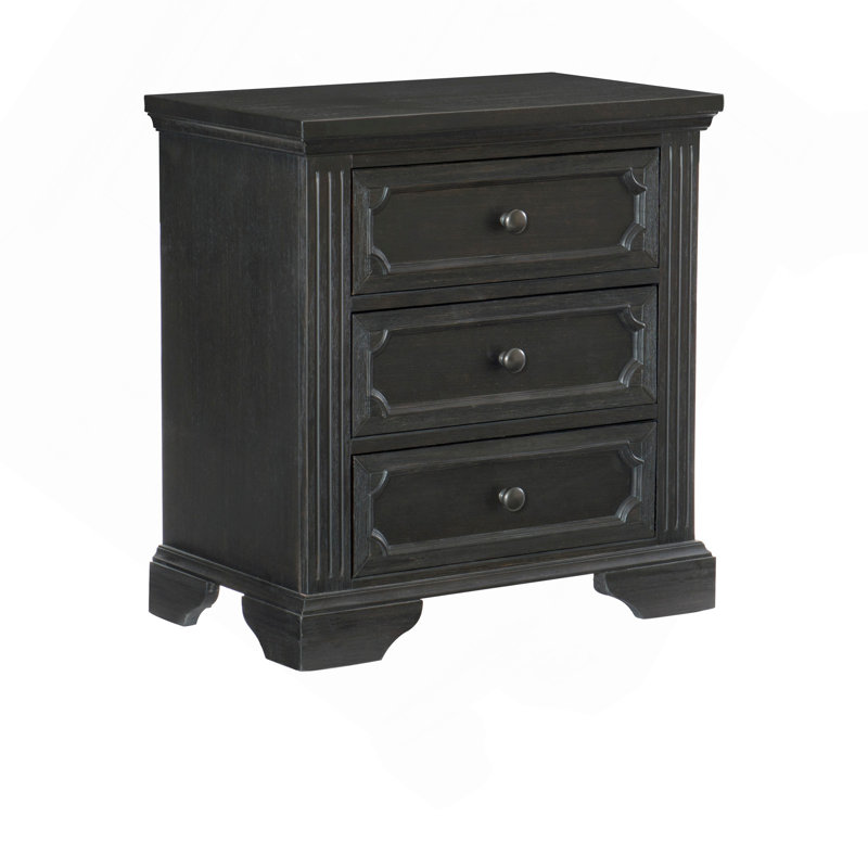 Table de chevet 3 tiroirs Traditional Design