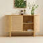 Buffet simple et moderne en rotin