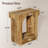 Arched Design End Table,2-Tier Tea Table,Wood Hall Table