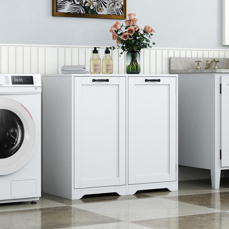 Armoire pour panier à linge inclinable H 30,31 po