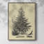Reproduction d'art encadrée de Noël-106518445