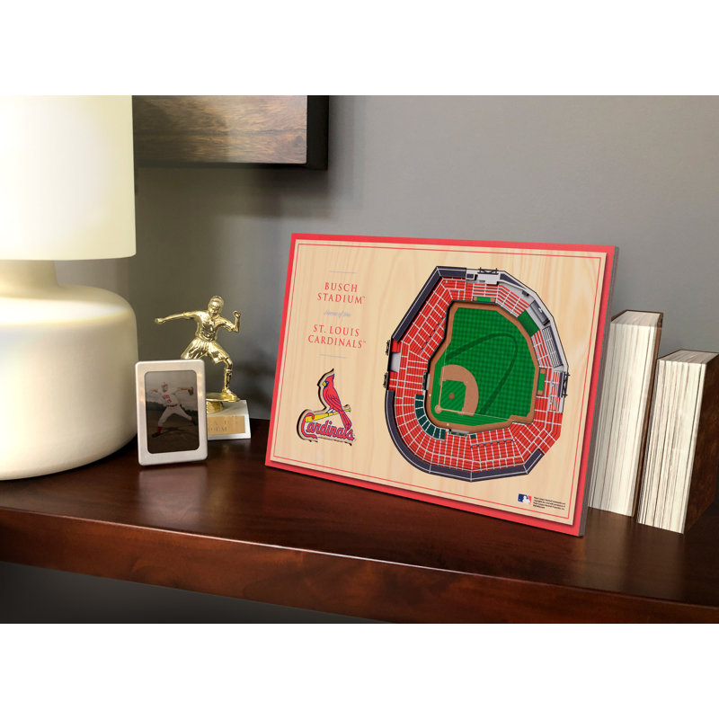 Présentoir de bureau MLB 3D StadiumViews, Cardinals de St-Louis