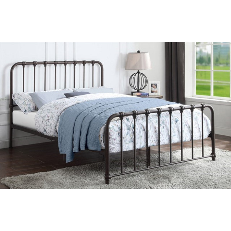 Lit plateforme Lepper Aceon, Double, Bronze
