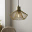 Jeff 1 - Light Gold Unique/Statement Pendant