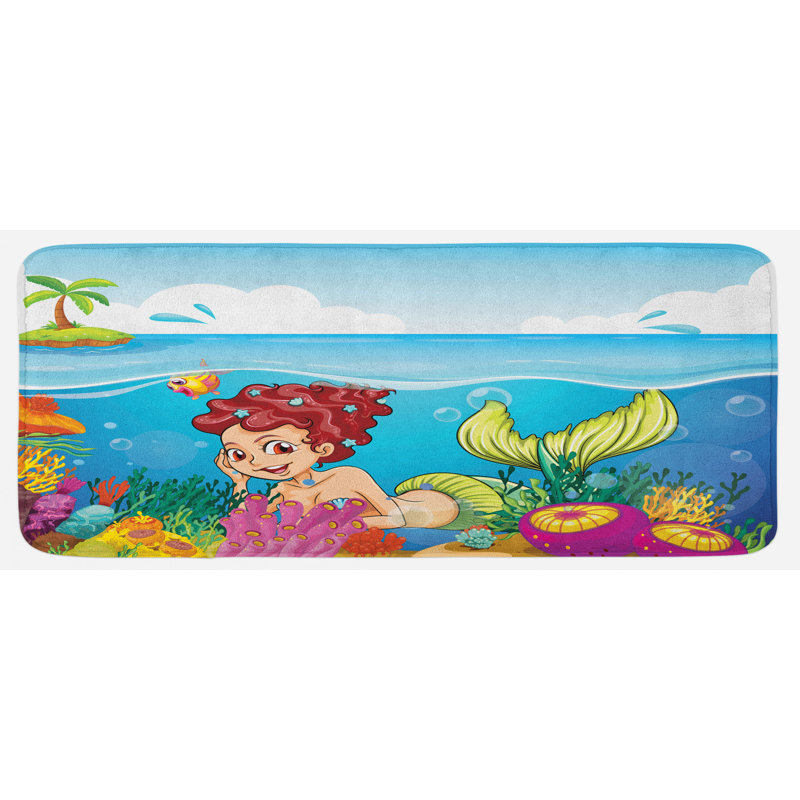 Tapis de cuisine subaquatique