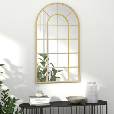 Glass Rectangle Wall Makeup / Shaving Mirror