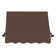 Awntech Charleston Acrylic Fabric Awning with Iron Scroll Arms