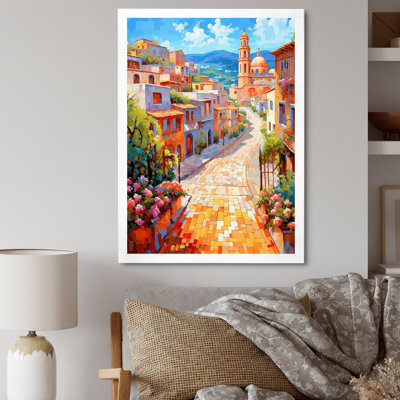 «Beautiful Sunny Strolls In Italy», reproduction sur toile