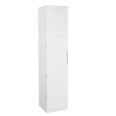 Kitchen Pantry Cabinet, White Freestanding Buffet Cupboards Sideboard With Doors & Shelves, Kitchen Pantry Storage Cabinet For Kitchen, Living Room And Dinning Room