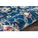 Tapis oriental bleu / rose Dreya