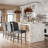 Jacub Upholstered 25'' Counter Stool with Solid Wood Frame-984492656