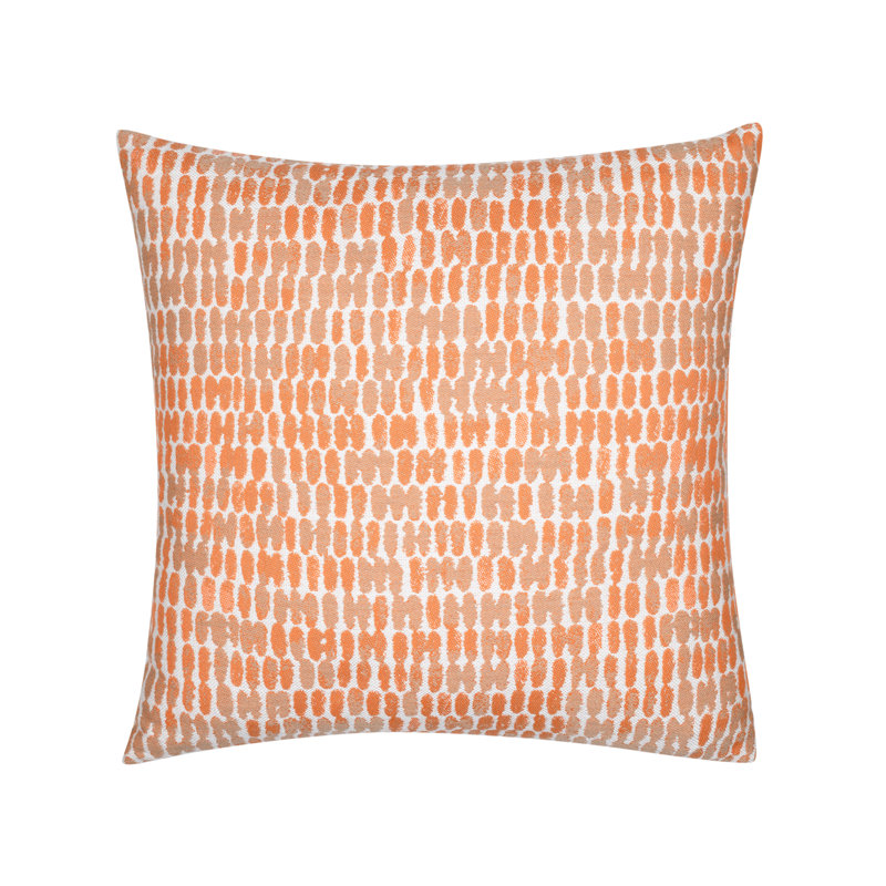 Thumbprint Square Indoor/Outdoor Pillow Cover & Insert, 22"H x 22"W