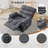 Ergonomic Recliners For Small Spaces, Gray Metal Swivel Chair