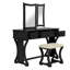 Ensemble de meuble-lavabo avec tabouret pliable unique-129413795