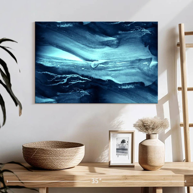 Avery Sleek Abstract Waves, H 16 po x l 24 po
