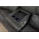 Ronae 3 - Piece Vegan Leather Power Reclining Sectional with Wireless Charger Speaker and USB