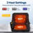 heated Stadium Seats With Back Support And Cushion