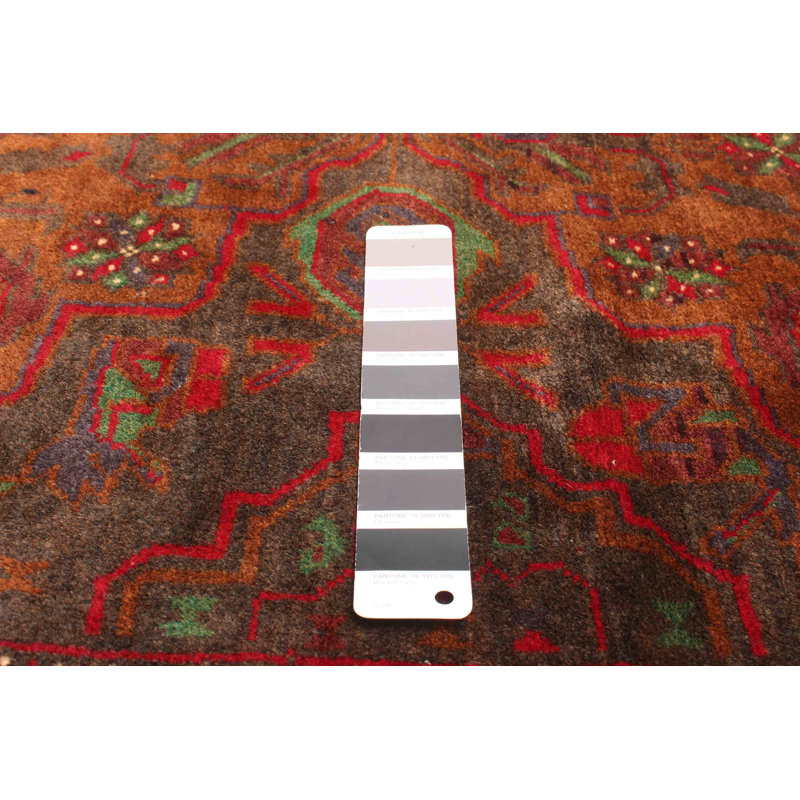 Teimani  Grey Rug 3'8" x 5'11"