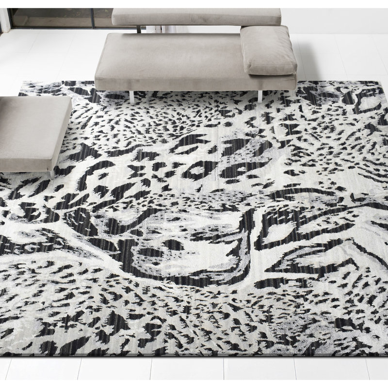 Animal Print Area Rug, Rectangle 8' x 10'