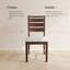Chaise rembourrée en bois massif-256620552