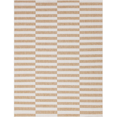 Robinson Taupe Ivory Outdoor Rug