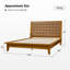 Lit plateforme Aviannah Mid-Century-110843874-110843873