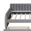 Lit plateforme simple à 2 tiroirs Kezer par Latitude Run-88526333