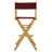 30" Folding Director Chair with Canvas-19623373-19623360
