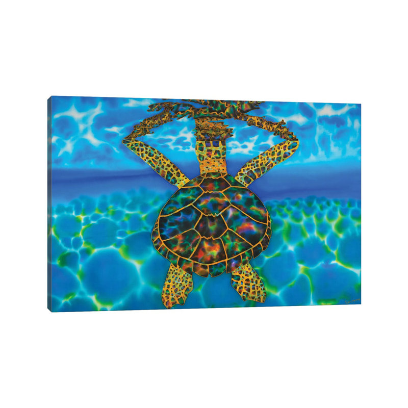 Opal Solitude - Wrapped Canvas Painting, 30.48cm H x 45.72cm W x 1.905cm D