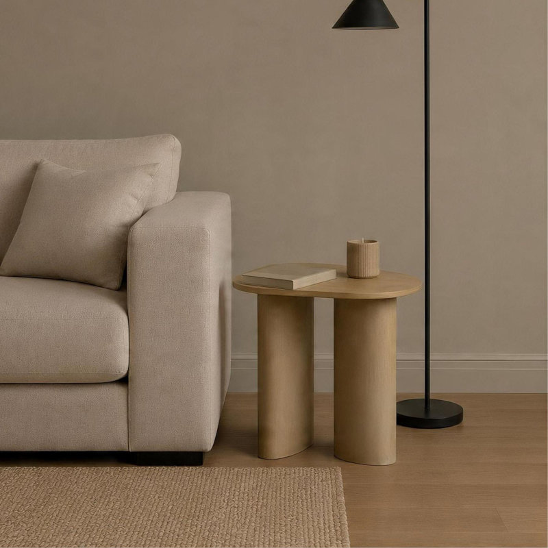 Chakya Solid Wood End Table