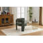 Fauteuil d'appoint moderne, fauteuil de salle à manger en tissu Boucle