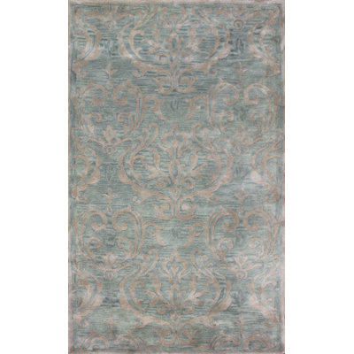 Sneed Wool Floral Indoor Rug