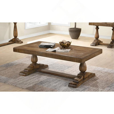 Table basse en bois massif 52 po