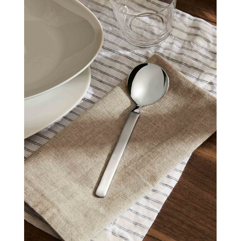 Dry Stainless Steel Soup Spoon