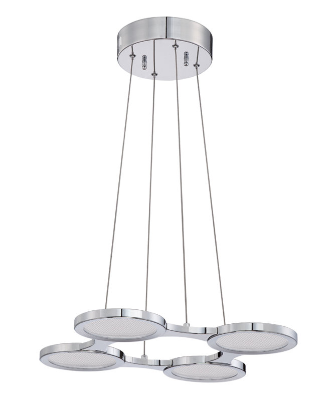Lustre géométrique à un état/unique 4 lumières Rennes