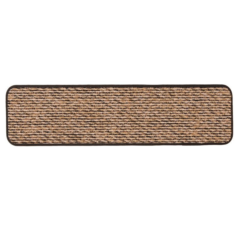 Ensemble de 15 tapis d'escalier antidérapants House, Home and More, Rectangle 8 po x 2 pi