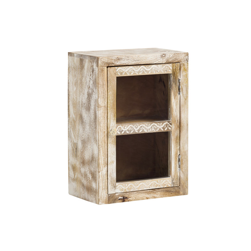 Boyett Solid Wood Wall Bathroom Cabinet