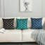 Ensemble de 2 taies d'oreiller décoratives dorées-69935820