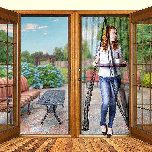 Imperial Home Improved Magic Screen Door & Reviews | Wayfair