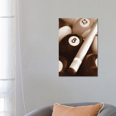 Pool 1 Piece Wrapped Canvas Wall Art