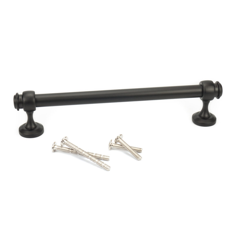 Milano 6" Center to Center Appliance Pull, Matte Black, 6"