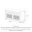Banc de rangement Mid-Century