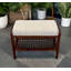 Acacia Padded Bench-910752081