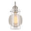 Luminaire de grange en nickel brossé à 1 lumière à intensité variable Gro-1822336163