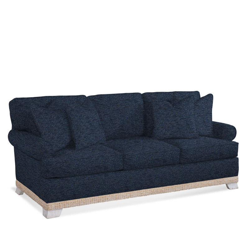 Fairwind 83" Sofa Bed with Reversible Cushions, Basic Navy; 0317-61, 5" Innerspring Mattress