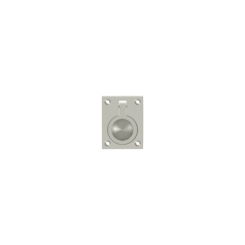 Ring Pull, Brushed Nickel