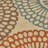 Beige Rectangle Polypropylene 5'3" X 7'6" Rug