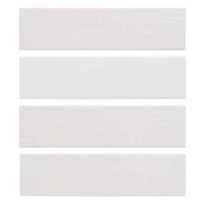 Atmosphere 3-in. x 9-in. Subway Textured Stone Look Matte Ceramic Wall Tile