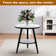 4-Person Three Leg Round Dining Table Set